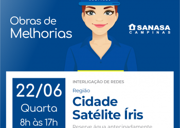 Sanasa – Fornecimento Interrompido dia 22/06/2022