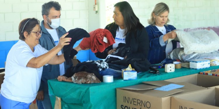 Louveira – SOLIDARIEDADE – Fundo Social finaliza Campanha do Agasalho em Louveira com 1.620 itens arrecadados