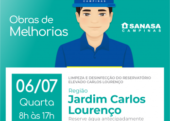 Sanasa – Fornecimento Interrompido dia 06/07/2022