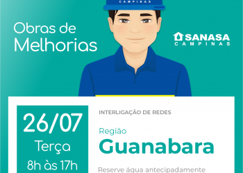 Sanasa – Fornecimento Interrompido dia 26/07/2022