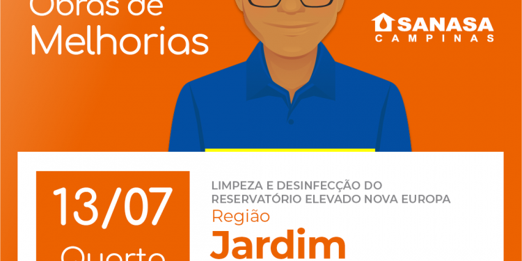 Sanasa – Fornecimento Interrompido dia 13/07/2022