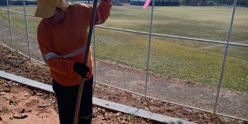 Hortolândia – Mutirão de limpeza é realizado em praças esportivas de Hortolândia