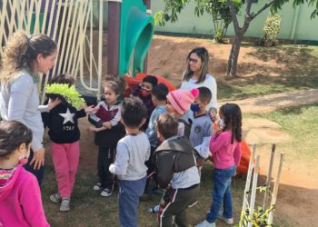 Louveira – FORMAÇÃO – EMESA leva dabate sobre meio ambiente e sustentabilidade para alunos da Rede Municipal em Louveira