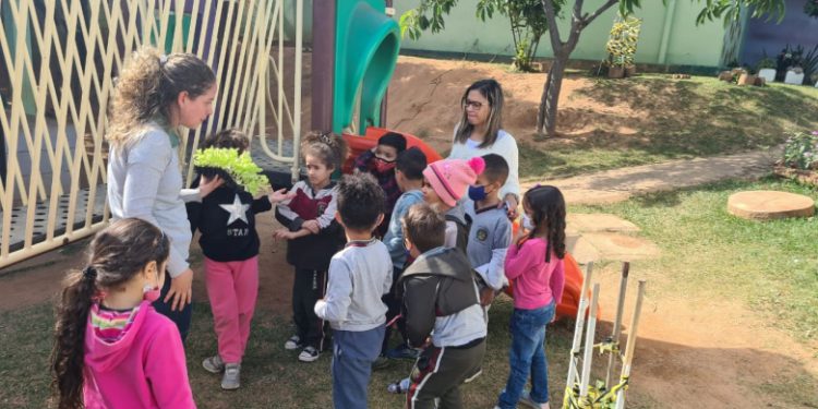 Louveira – FORMAÇÃO – EMESA leva dabate sobre meio ambiente e sustentabilidade para alunos da Rede Municipal em Louveira