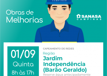 Sanasa – Fornecimento Interrompido dia 01/09/2022