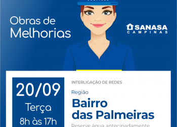 Sanasa – Fornecimento Interrompido dia 20/09/2022