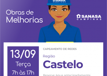 Sanasa – Fornecimento Interrompido dia 13/09/2022