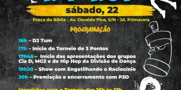Paulínia – Prefeitura promove evento para celebrar o Dia do Hip Hop