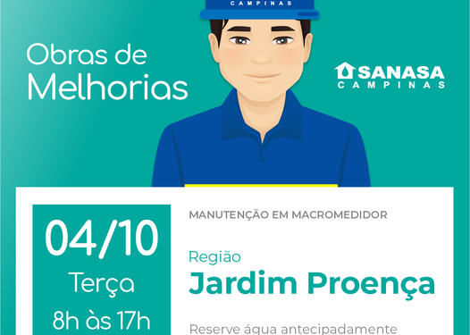 Sanasa – Fornecimento Interrompido dia 04/10/2022