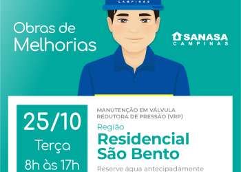 Sanasa – Fornecimento Interrompido dia 25/10/2022