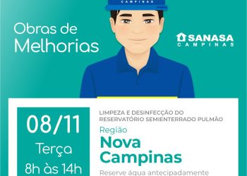 Sanasa – Fornecimento Interrompido dia 08/11/2022