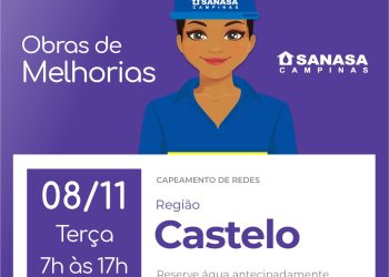 Sanasa – Fornecimento Interrompido dia 08/11/2022