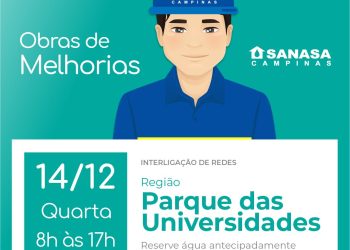 Sanasa – Fornecimento Interrompido dia 14/12/2022