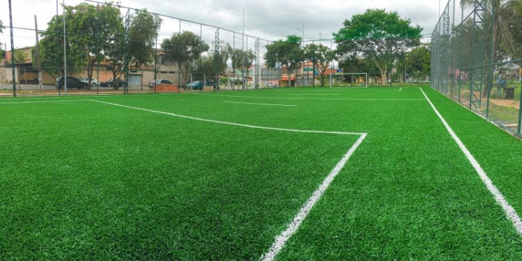 Hortolândia –  Prefeitura inaugura campo de futebol society do Jd. N. América, sexta-feira (27/01)