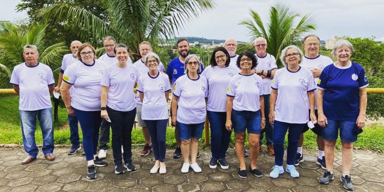 Pedreira – Atletas da Terceira Idade iniciam treinamento para a Copa Integração Esportiva do Circuito das Águas