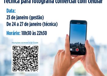 Sumaré – Sebrae Sumaré está com inscrições abertas para curso gratuito de fotografia comercial com celular