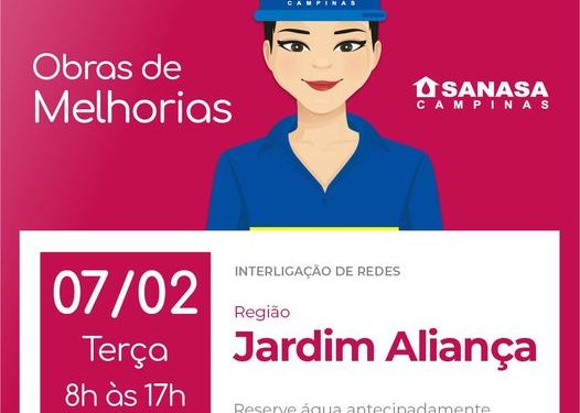 Sanasa – Fornecimento Interrompido dia 07/02/2023