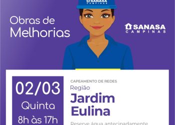 Sanasa – Fornecimento Interrompido dia 02/03/2023