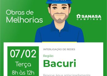 Sanasa – Fornecimento Interrompido dia 07/02/2023