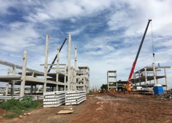 Hortolândia –  Obra do novo Paço Municipal ultrapassa marca de 70%