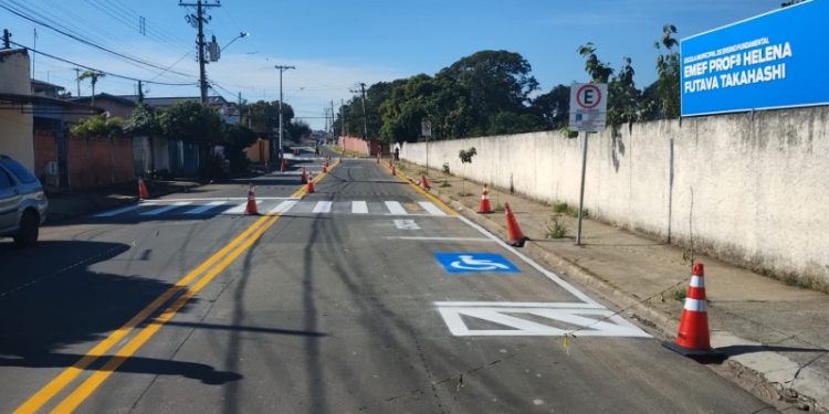 Hortolândia – No mês de junho, Prefeitura já reforçou segurança viária no entorno de cinco unidades de ensino Destaque