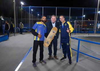 Louveira – Pista de Skate do Complexo Jardim Esmeralda é reinaugurada pela Prefeitura