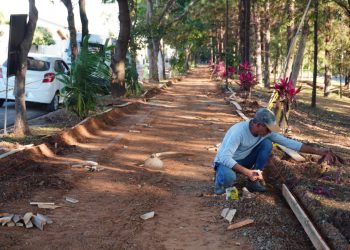Nova Odessa – Prefeitura de Nova Odessa inicia reconstrução do calçadão do Jardim Nossa Senhora de Fátima