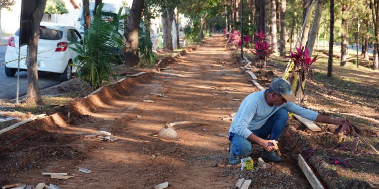 Nova Odessa – Prefeitura de Nova Odessa inicia reconstrução do calçadão do Jardim Nossa Senhora de Fátima