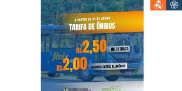 Pedreira – Administração Municipal reduziu a Tarifa de Ônibus de Pedreira para R$ 2,00