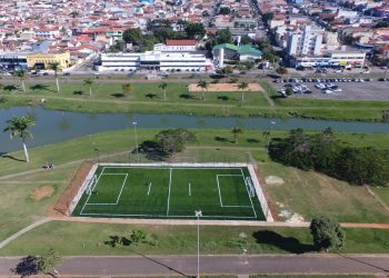 Indaiatuba – Prefeitura conclui construção de quatro campos de futebol society no Parque Ecológico