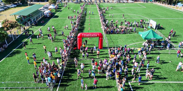 Paulínia – 400 atletinhas participam da Maratoninha Kids na Lagoa do João Aranha