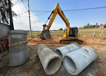 Indaiatuba – Prefeitura executa obra de drenagem no Recreio Campestre Internacional de Viracopos