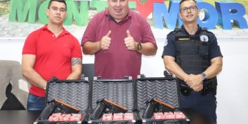 Monte Mor – Três dispositivos SPARK (dispositivo elétrico incapacitante) foram adquiridos com recursos próprios pela Guarda Civil Municipal de Monte Mor.