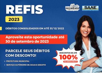 Pedreira – Contribuintes em atraso podem parcelar suas dívidas com a Prefeitura de Pedreira e com o Serviço Autônomo de Água e Esgoto
