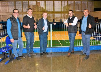 Sumaré – Prefeito Luiz Dalben vistoria reforma da EM José Anchieta