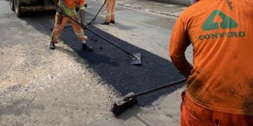 Hortolândia – ﻿ Após fortes chuvas, Operação Tapa-Buraco é reforçada pela Prefeitura