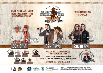 Monte Mor – Festa do Peão de Monte Mor 2023