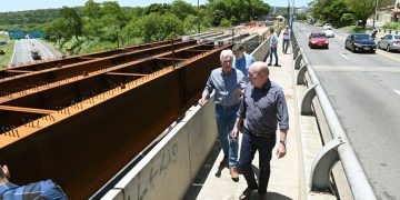 Campinas – Obras do viaduto do corredor BRT Campo Grande estão em ritmo acelerado
