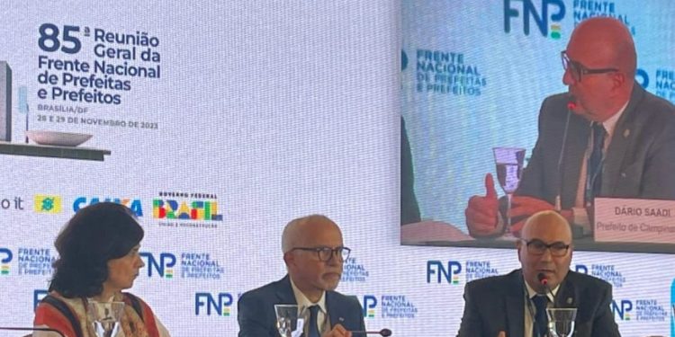 Campinas – Em evento da FNP, com a ministra da Saúde, Dário Saadi defende atualização da Tabela do SUS