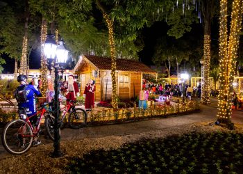 Holambra – Arte, luzes e emoção marcam o primeiro fim de semana do Natal Mágico de Holambra