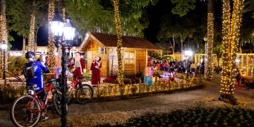 Holambra – Arte, luzes e emoção marcam o primeiro fim de semana do Natal Mágico de Holambra