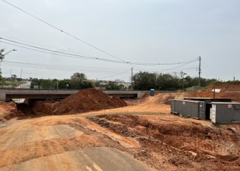 Hortolândia – ﻿ Avançam obras na via férrea e na passagem inferior de acesso da Av. Panaíno