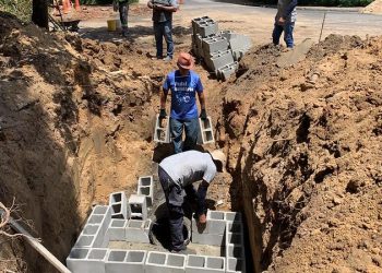 Americana – Prefeitura amplia ramal de galeria no Residencial Praia dos Namorados
