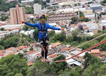 Pedreira – Maior Highline Urbano da América do Sul foi realizado em comemoração aos 128 anos de Pedreira