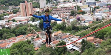 Pedreira – Maior Highline Urbano da América do Sul foi realizado em comemoração aos 128 anos de Pedreira
