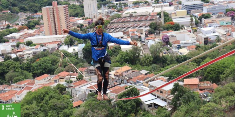 Pedreira – Maior Highline Urbano da América do Sul foi realizado em comemoração aos 128 anos de Pedreira