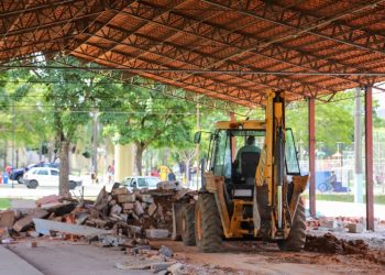Vinhedo – Prefeitura inicia segunda fase das obras na Praça Aurora Sudário