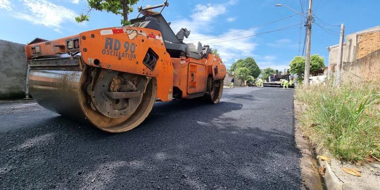 Americana – Recapeamento em sete ruas do São Roque entra na reta final