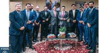 Pedreira – Prefeito Fábio Polidoro participa de encontros em Brasília e assina convênios para Pedreira e Circuito das Águas Paulista