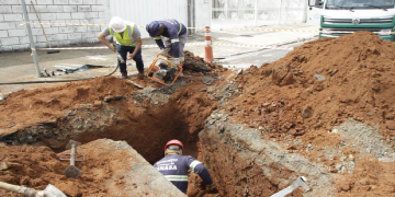Sanasa – PARQUE TAQUARAL: SANASA EXECUTA OBRAS DE INTERLIGAÇÃO DE REDES